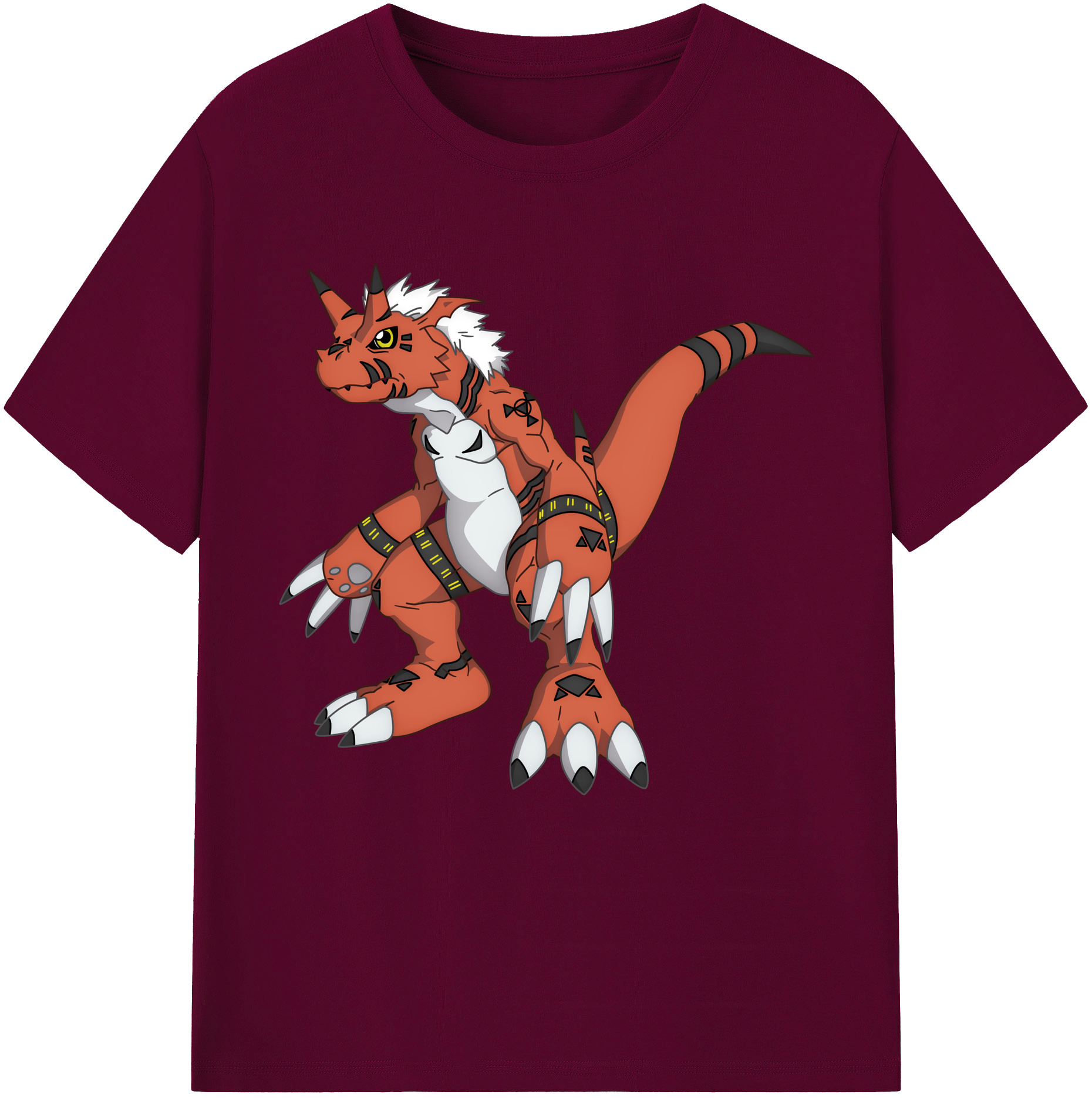 （画像用） Digimon デジタルモンスター/デジモン レディースカジュアルプリントTシャツ（綿100％）